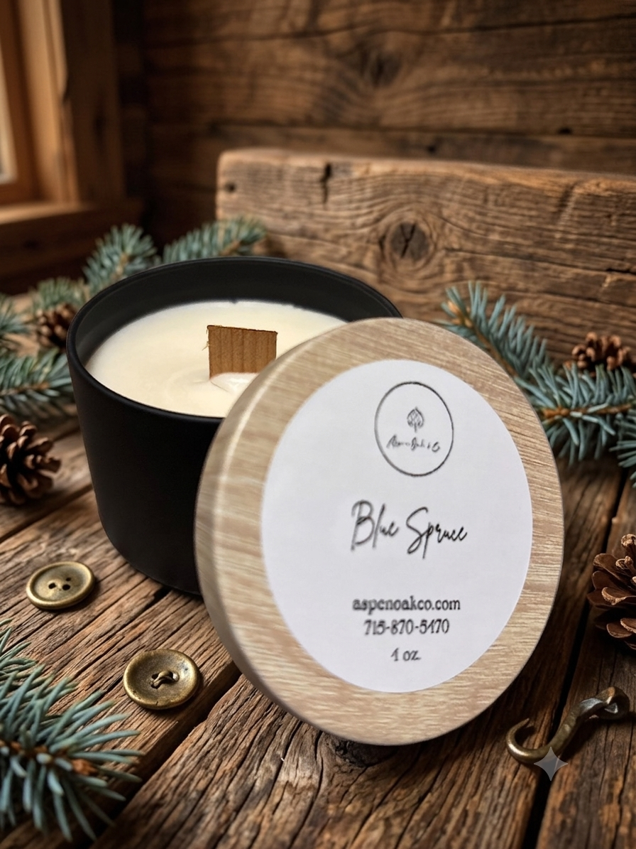 Aspen Oak Candles