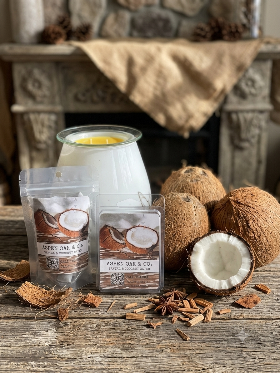 Santal & Coconut Water