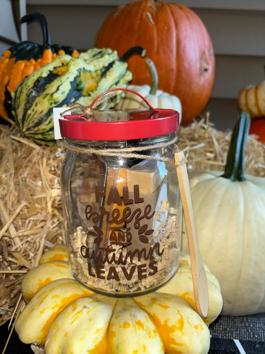 Fall Breeze & Autumn Leaves Basket